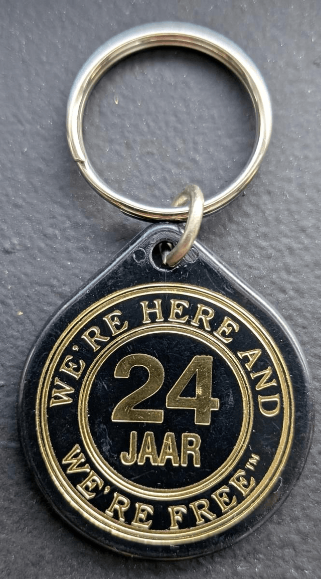 24 jaar plastic coin 